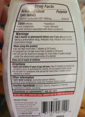 Antacid Tablets