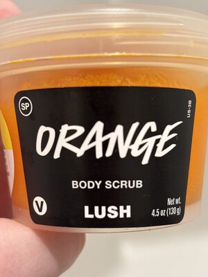 Orange Body Scrub