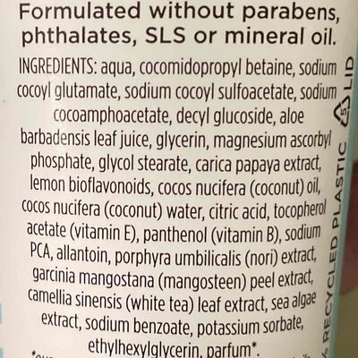 Sea Foam Complete Face Wash