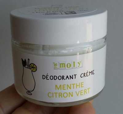 Déodorant crème menthe citron vert