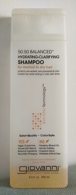 50:50 Balanced Hydrating-Clarifying Shampoo for normal to dry hair