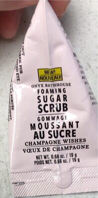 Sugar scrub