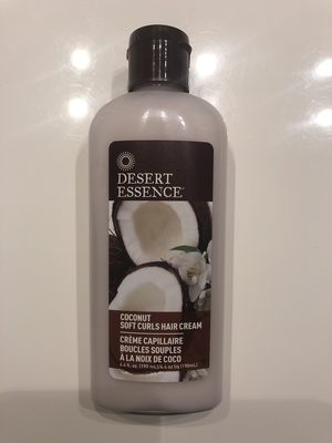 Crème capillaire boucles souples à la noix de coco