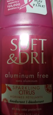 soft & dri deodorant