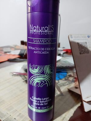Shampoo es tracto de cebolla anticaida