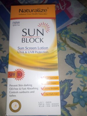 sun block