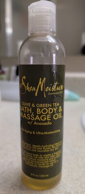 Olive & Green Tea Bath, Body & Masśage Oil w/ Avocado