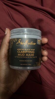 African Black Soap Clarifying Mud Mask