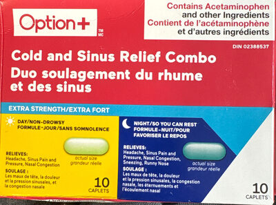 Cold and Sinus Relief Combo Extra Strength