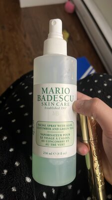 Facial Spray with Aloe, Cucumber and Green Tea