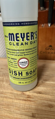 Mrs. Meyers clean day lemon verbena soap