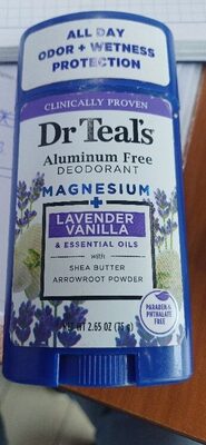 Aluminum free Lavender Vanilla Deodorant