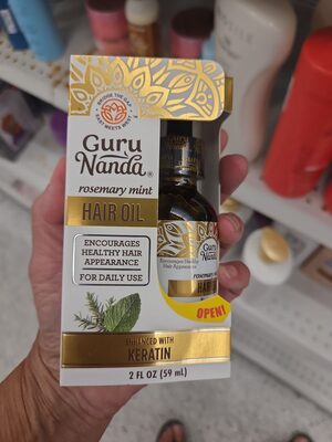 Hair Oil Rosemary Mint