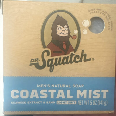 Dr Squatch Men’s Natural Soap: Coastal Mist