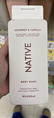 Coconut & Vanilla Body Wash