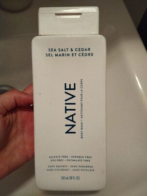 Native sel marin et cèdre