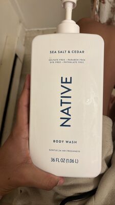 Body Wash Sea Salt & Cedar