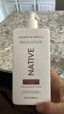 Coconut & Vanilla Moisturizing Lotion