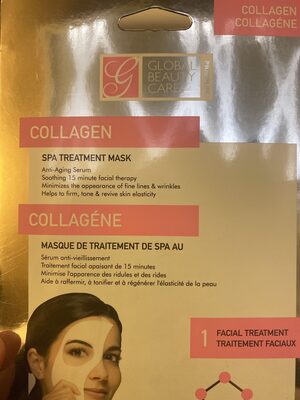 Collagen face mask