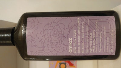 Amika Bust Your Brass Cool Blonde Conditioner Sea Buckthorn Berry (Obliphica)
