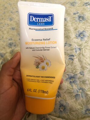 Eczema relief body lotion