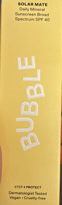 Solar Mate Daily Mineral Sunscreen Broad Spectrum SPF 40
