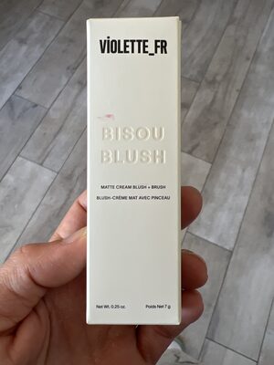 BISOU BLUSH BLUSH-CRÊME MAT AVEC PINCEAU