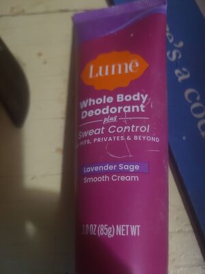 Whole Body Deodorant Lavender Sage Smooth Cream