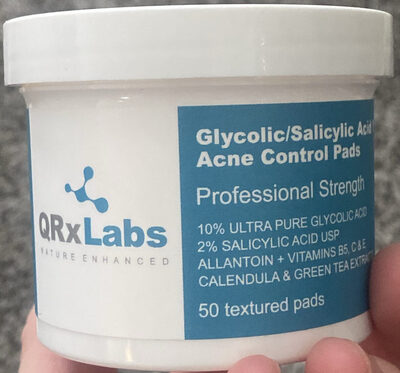 Glycolic/Salicylic Acid Acne Control Pads