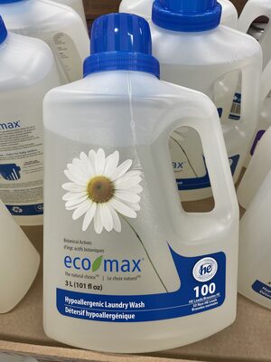 Ecomax hypoallergenic laundry wash
