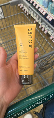 brightening facial scrub
