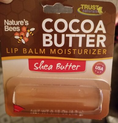 Cocoa butter lip balm