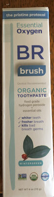 BR brush Organic Toothpaste