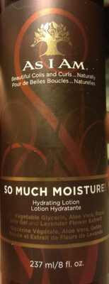 So much moisture!
