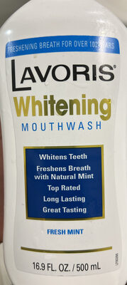 Whitening Mouthwash