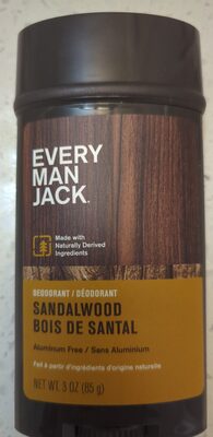 Every Man Jack Deodorant Sandalwood
