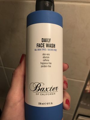 Daily face wash