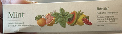 Mint Prebiotic toothpaste