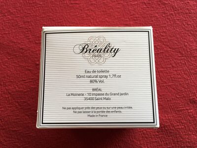 Eau de toilette