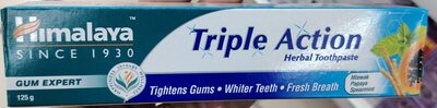 Triple Action Herbal Toothpaste