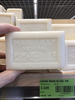 Savon de Marseille Blanc