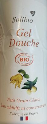 Gel douche petit grain cédrat