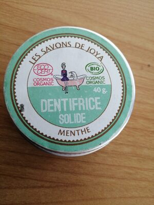 dentifrice solide menthe
