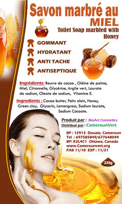 SAVON MARBRE AU MIEL