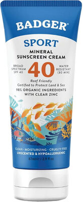 Clear Zinc Mineral Sunscreen SPF 40