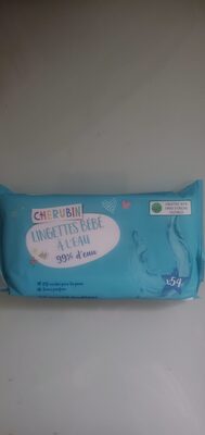 Lingettes bébé à l'eau