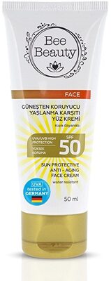 Bee Beauty Güneşten Koruyucu Yaşlanma Karşıtı Yüz Kremi SPF50