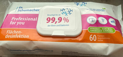 Professional for you Flächendesinfektion Wipes 60