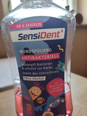 SensiDent Mundspülung Antibakteriell Junior