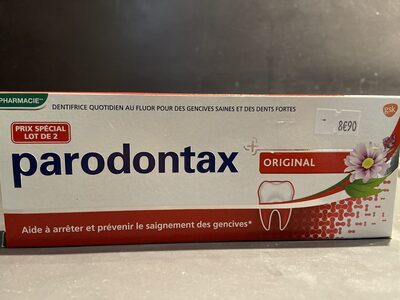 Dentifrice quotidien au fluor